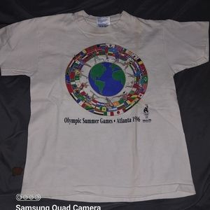 Vintage 1996 Olympic t shirt small